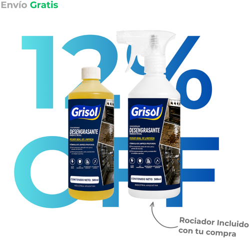 GRISOL Desengrasante Industrial Concentrado