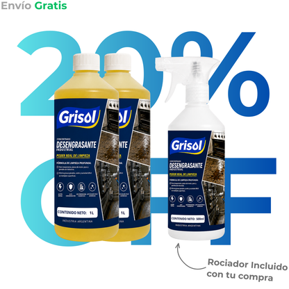 GRISOL Desengrasante Industrial Concentrado
